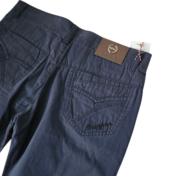 Men's Navy Blue Straight-Leg Pants - Great for Workwear! (Various Size - Picture 6 of 10